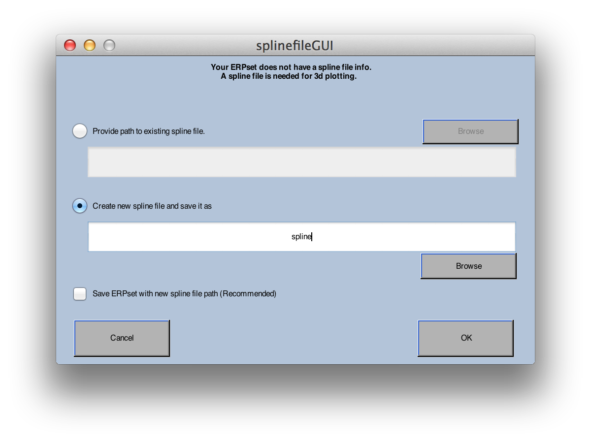 Spline GUI